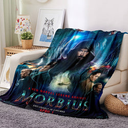 Morbius Flannel Fleece Blanket Throw Cosplay Blanket Room Decoration (Online Order Only)