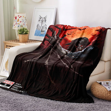 Morbius Flannel Fleece Blanket Throw Cosplay Blanket Room Decoration (Online Order Only)