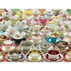 More Teacups 275 Large Piece Jigsaw Puzzle Cobble Hill (ONLINE ORDER ONLY)