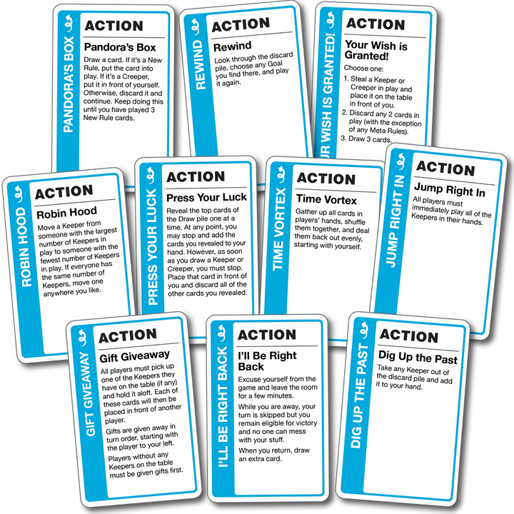 Fluxx: More Actions Expansion Deck (ONLINE ORDER ONLY)