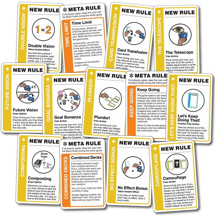Fluxx: More Rules Expansion Deck (ONLINE ORDER ONLY)