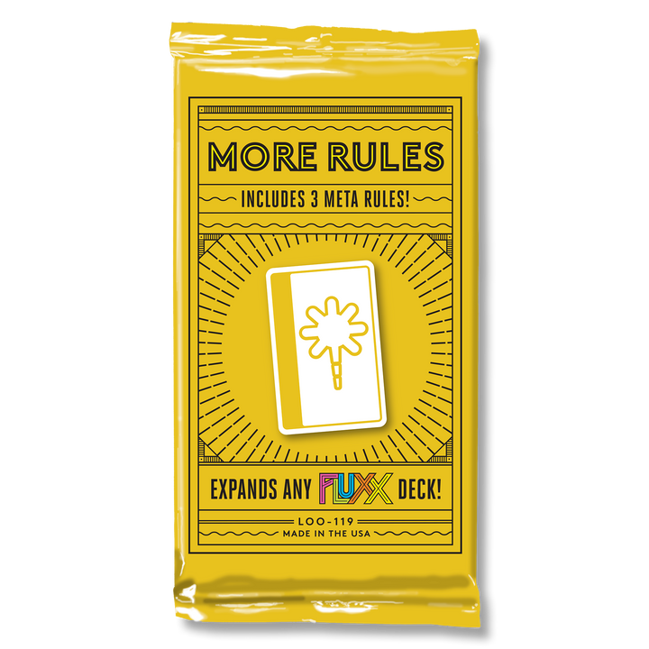 Fluxx: More Rules Expansion Deck (ONLINE ORDER ONLY)