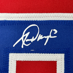 Framed Facsimile Autographed Alex Morgan 35x39 United States USA Red World Cup Reprint Laser Auto Soccer Jersey (ONLINE ORDER ONLY)