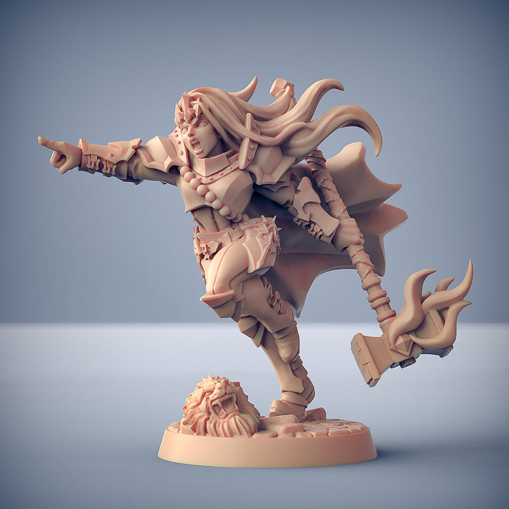 3D Printed Artisan Guild Morgana the Ascended Fighters Guild Set 28mm 32mm (Online Only)