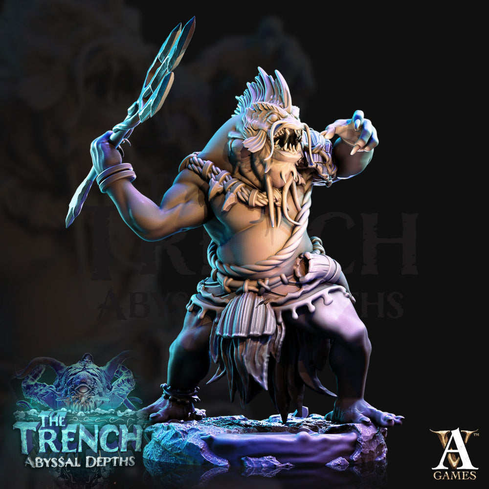 3D Printed Archvillain Games Morloks The Trench Abyssal Depths 28 32mm D&D (Online Only)