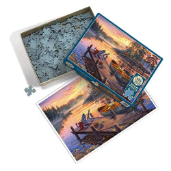 Morning Paradise 500 Piece Jigsaw Puzzle Cobble Hill