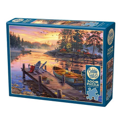 Morning Paradise 500 Piece Jigsaw Puzzle Cobble Hill