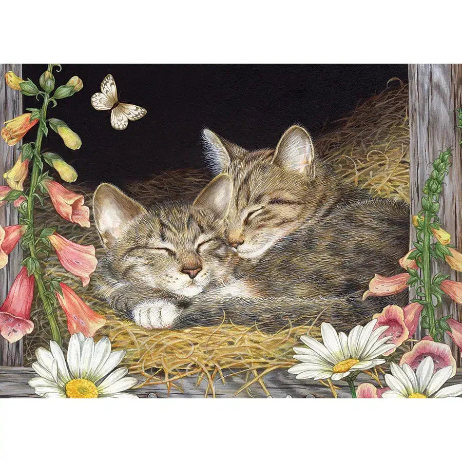 Morning Snooze 35 Piece Tray Jigsaw Puzzle Cobble Hill (ONLINE ORDER ONLY)