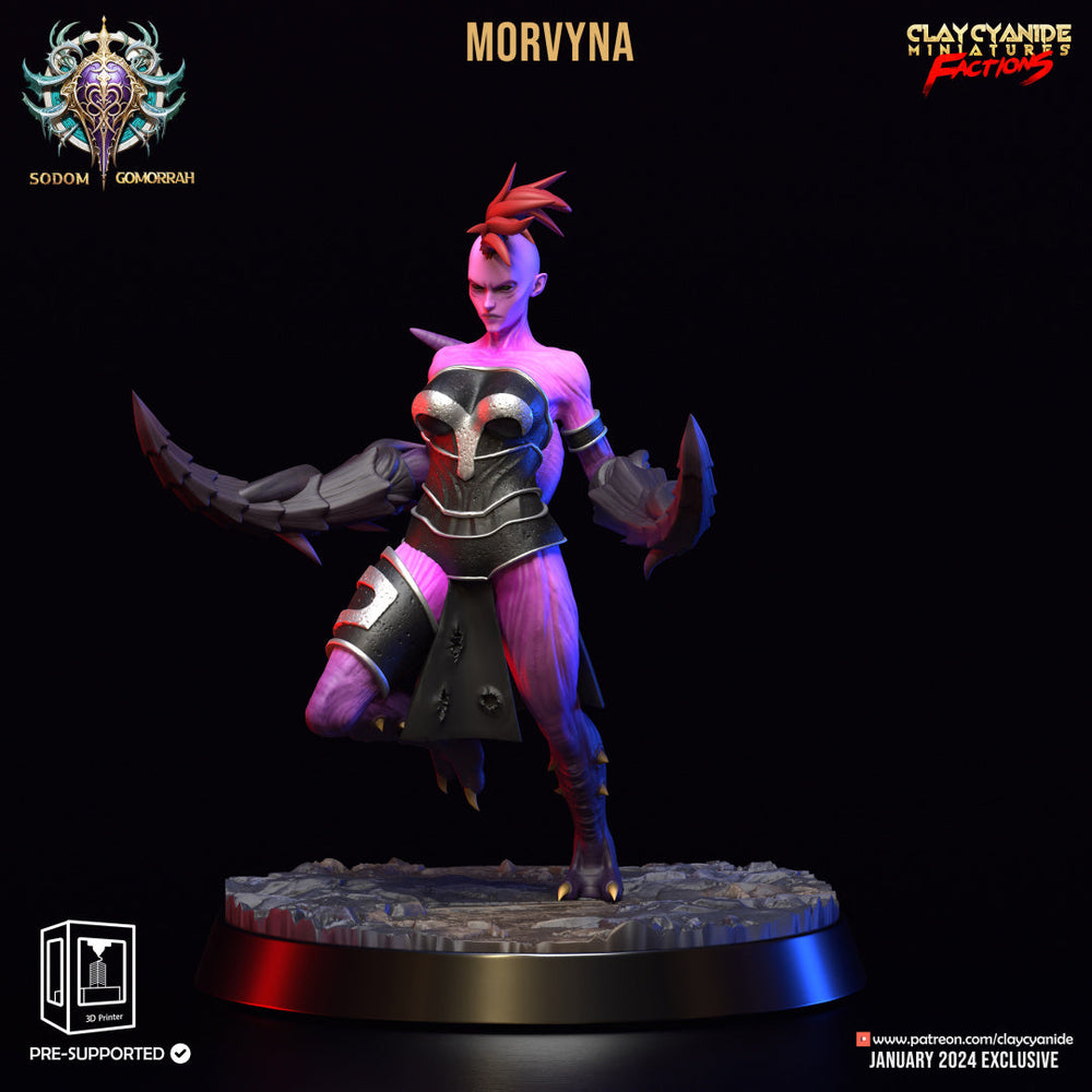 3D Printed Clay Cyanide Sodomite Vexxers FACTION 28 32 mm D&D (Online Only)