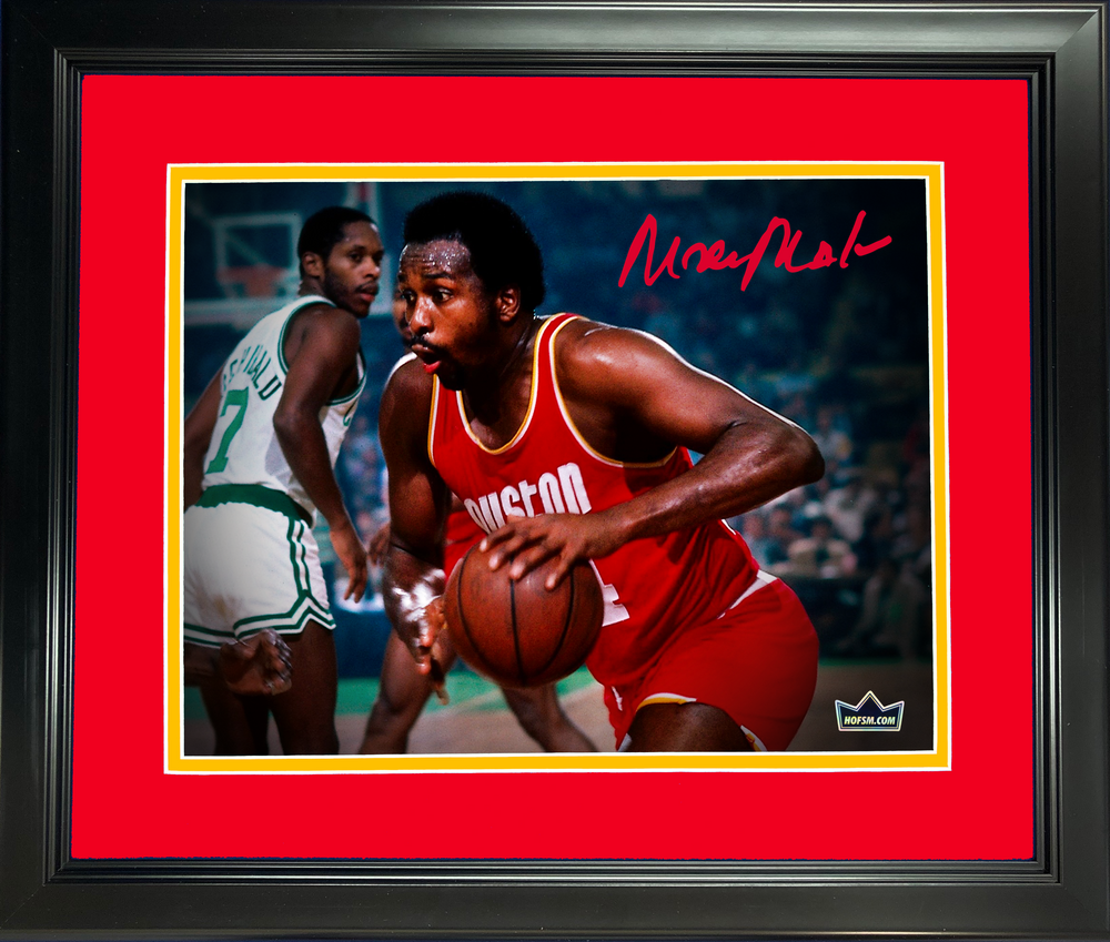 Framed Moses Malone Facsimile Laser Engraved Signature Auto 11"x14" Basketball Photo HOFSM Holo (ONLINE ORDER ONLY)