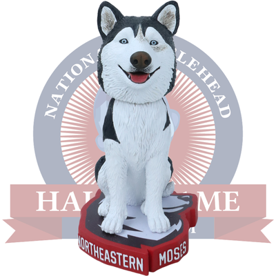 Moses Northeastern Huskies Live Husky Bobblehead (ONLINE ORDER ONLY)