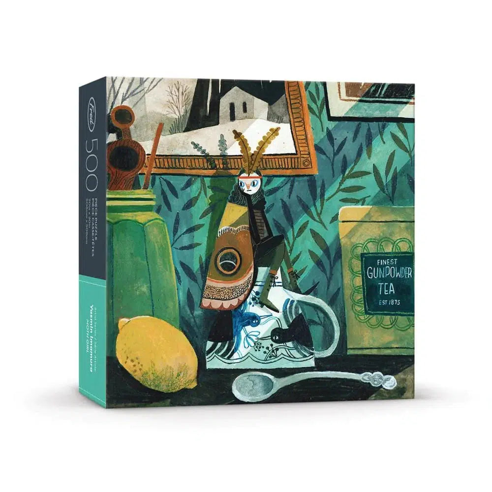 Moth Girl 500 Piece Jigsaw Puzzle Fred (ONLINE ORDER ONLY)