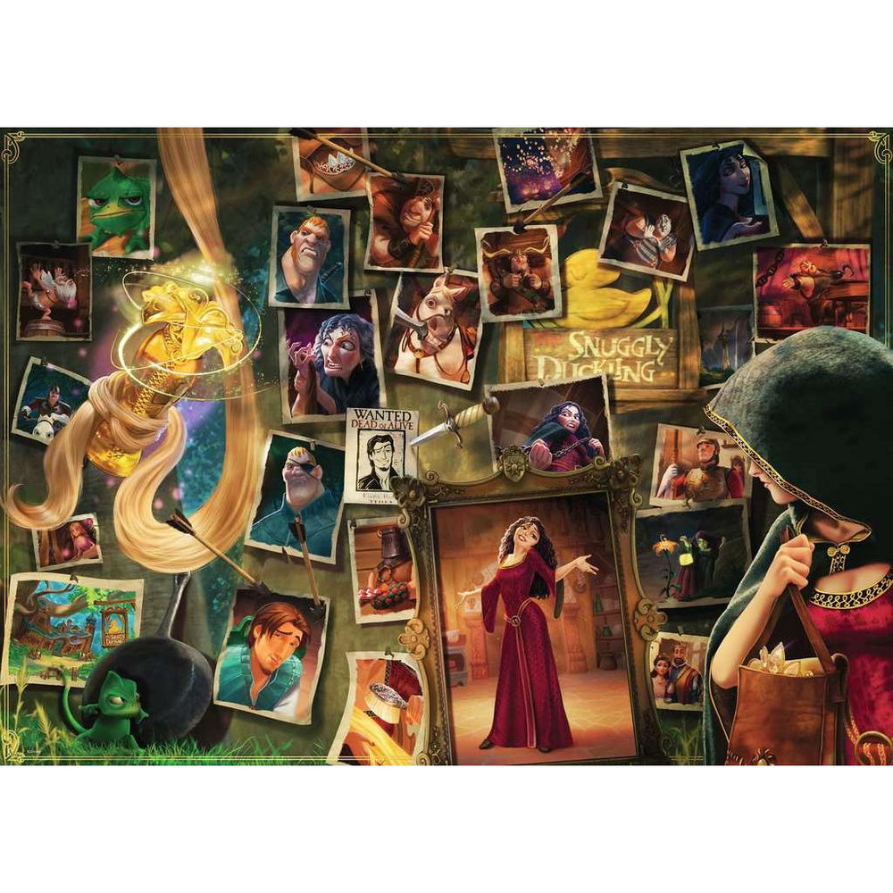 Mother Gothel "Disney Villainous" 1000 Piece Jigsaw Puzzle Ravensburger (ONLINE ORDER ONLY)