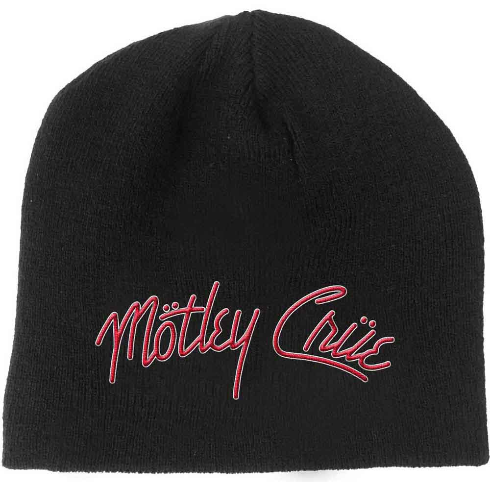 Motley Crue Classic Rock Embroidered Unisex Beanie (ONLINE ORDER ONLY)