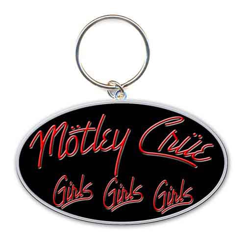 Motley Crue Keychain Girls, Girls, Girls (Online Order Only)