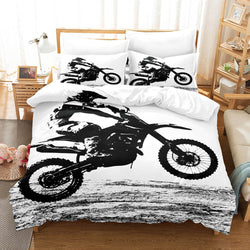 Motocross Dirt Bike Bedding Sets Quilt Covers Without Filler (Online Order Only)