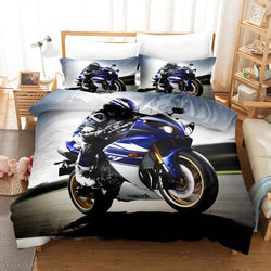 Motocross Dirt Bike Bedding Sets Quilt Covers Without Filler (Online Order Only)