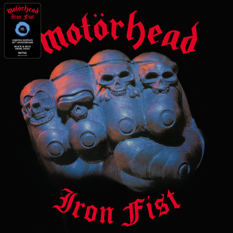 Motörhead - Iron Fist (Black & Blue Swirl Vinyl) [Vinyl]
