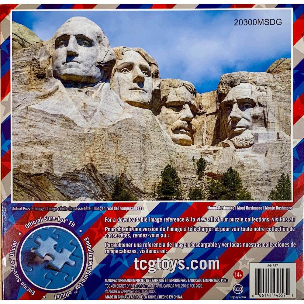 Mount Rushmore Coast to Coast 500 Piece Jigsaw Puzzle Sure Lox (ONLINE ORDER ONLY)