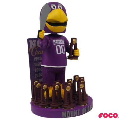 Mount Union Purple Raiders 13-Time National Champions Bobblehead (ONLINE ORDER ONLY)