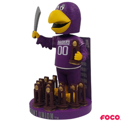 Mount Union Purple Raiders 13-Time National Champions Bobblehead (ONLINE ORDER ONLY)