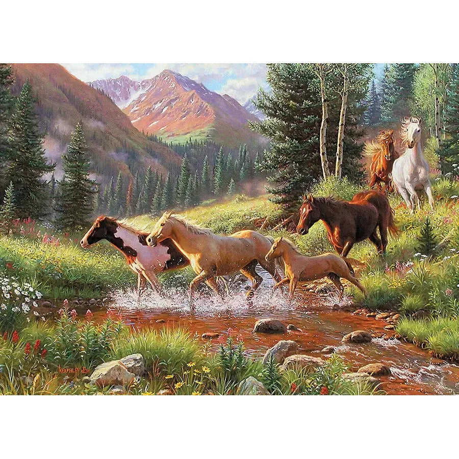 Mountain Thunder 1000 Piece Jigsaw Puzzle Cobble Hill (ONLINE ORDER ONLY)