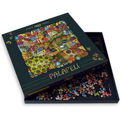 Mountain Village 210 Piece Jigsaw Puzzle with Display Frame Curiosi (ONLINE ORDER ONLY)