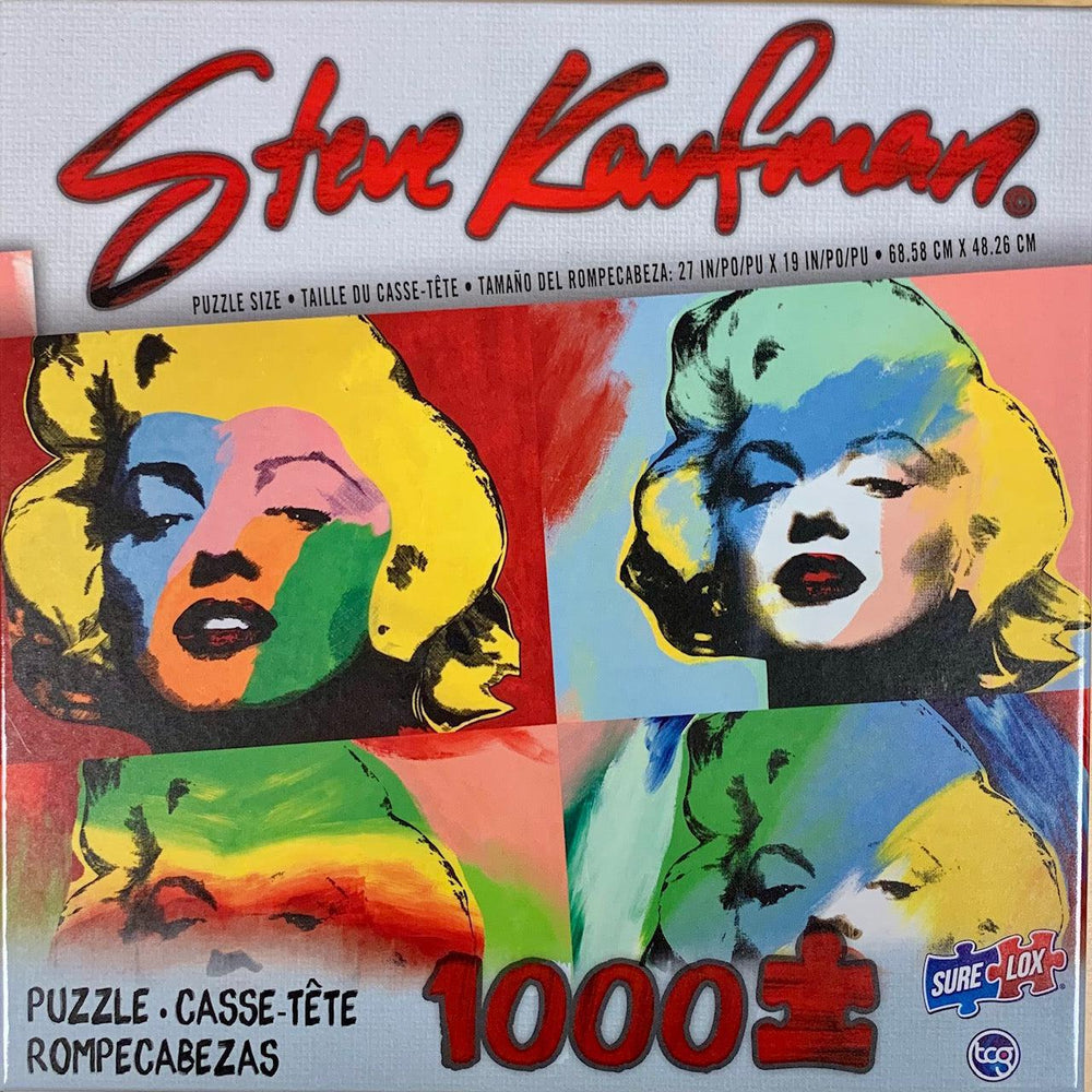 Movie Star by Steve Kaufman 1000 Piece Jigsaw Puzzle Sure Lox (ONLINE ORDER ONLY)