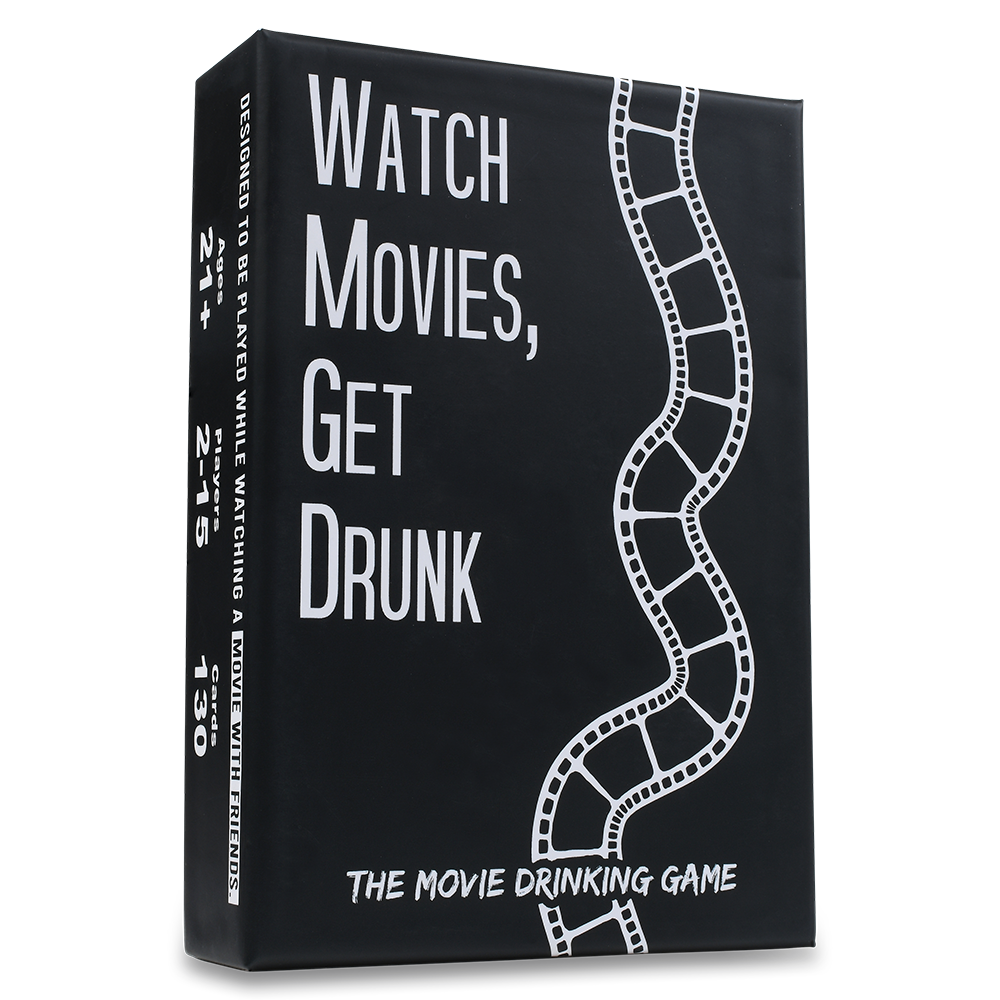 WATCH MOVIES, GET DRUNK - The Live Movie Drinking Game (Online Order Only)