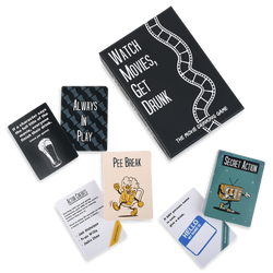 WATCH MOVIES, GET DRUNK - The Live Movie Drinking Game (Online Order Only)