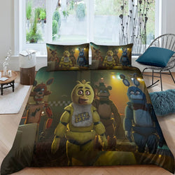 Movie Five Nights At Freddys Bedding Set Quilt Duvet Cover Without Filler (Online Order Only)