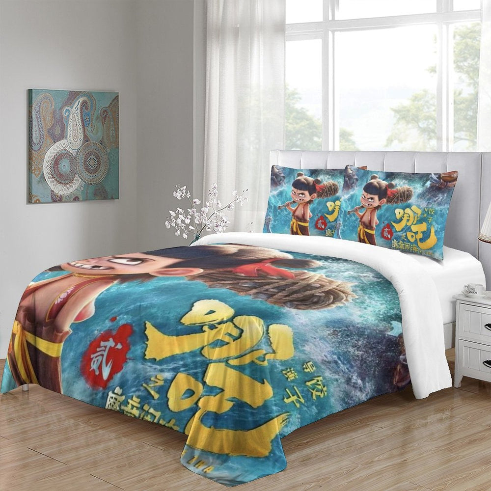 Movie Ne Zha 2 Bedding Set Quilt Cover Without Filler (Online Order Only)