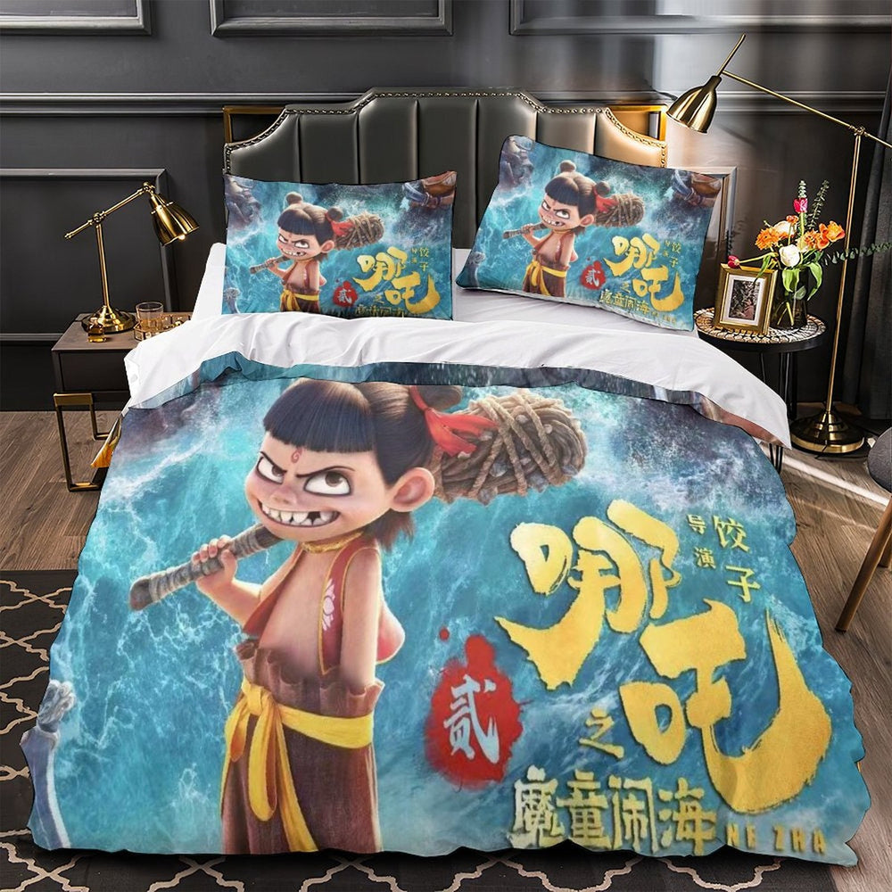 Movie Ne Zha 2 Bedding Set Quilt Cover Without Filler (Online Order Only)
