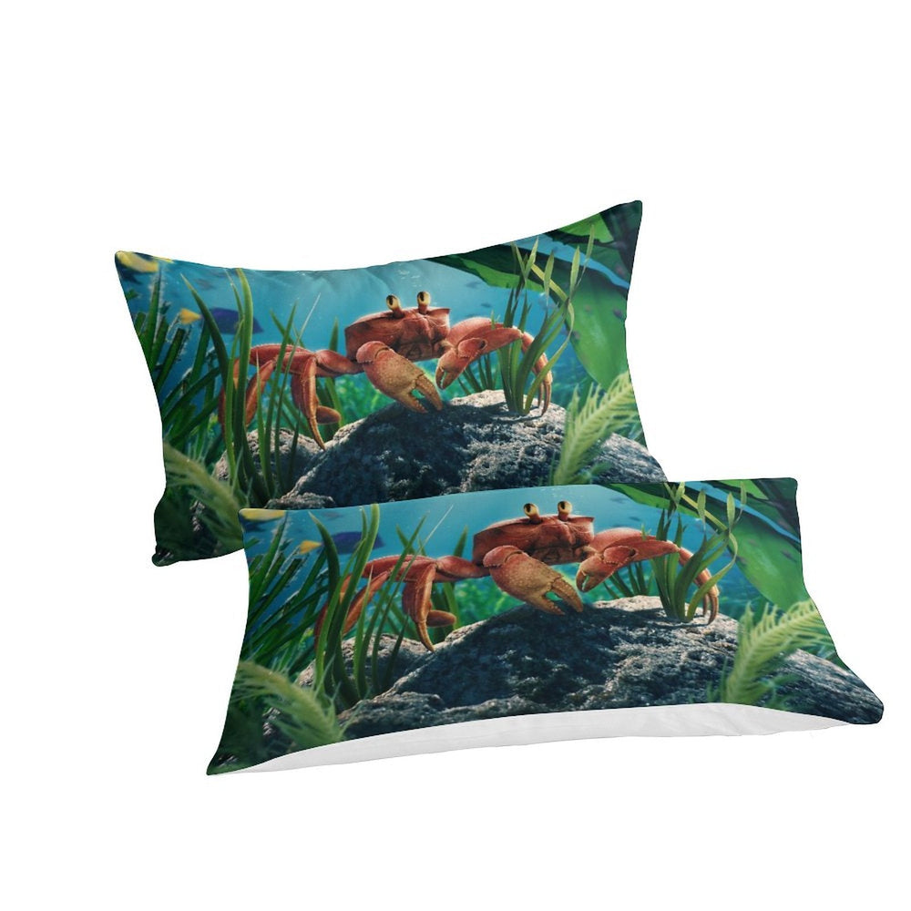 Movie The Little Mermaid Bedding Set Quilt Duvet Cover Without Filler (Online Order Only)