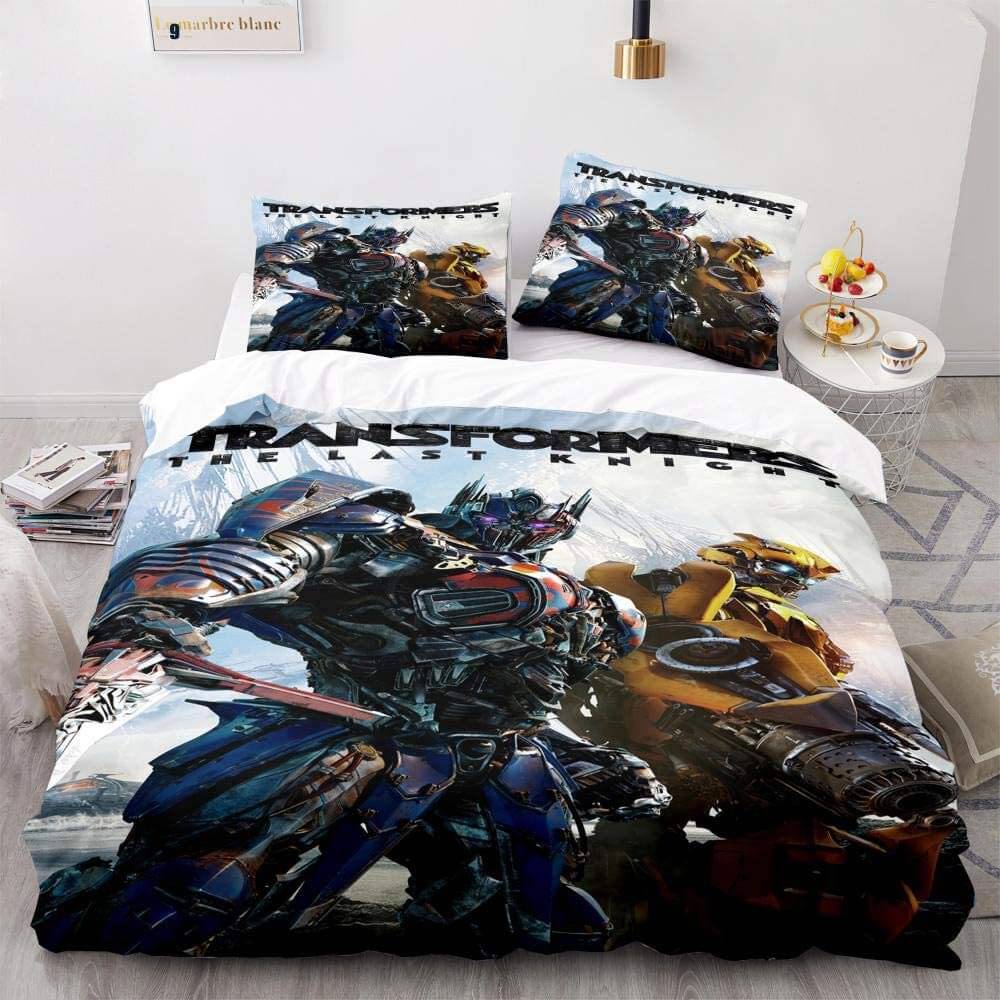Transformers Optimus Prime Bedding Set Duvet Cover Bed Sets (Online Order Only)