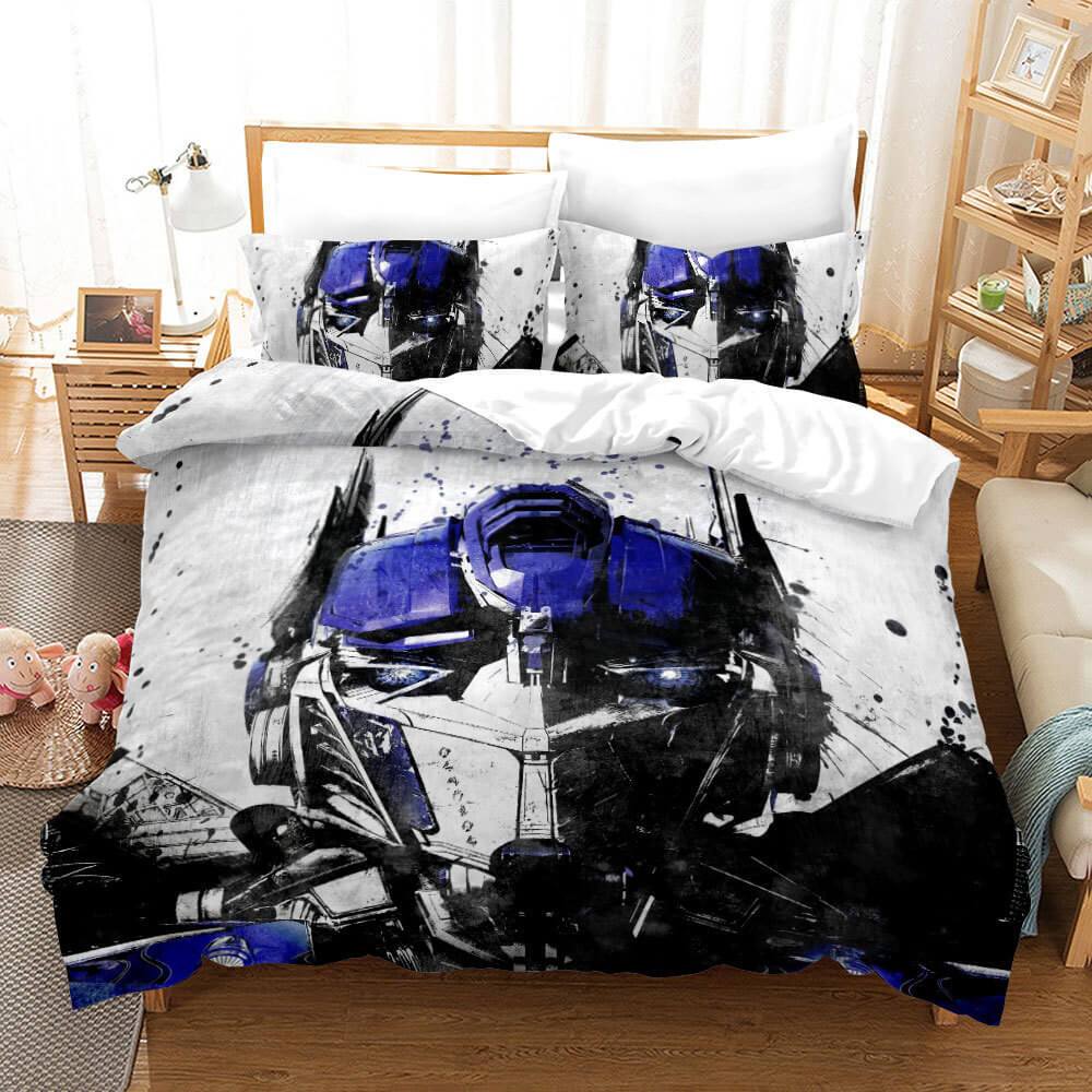 Transformers Optimus Prime Bedding Set Duvet Cover Bed Sets (Online Order Only)