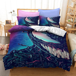 Movie Venom Cosplay Bedding Set Quilt Cover Without Filler (Online Order Only)