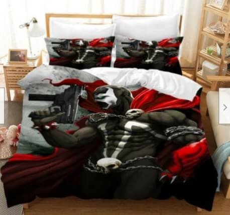 Movie Venom Cosplay Bedding Set Quilt Cover Without Filler (Online Order Only)