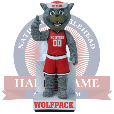 Mr. Wuf North Carolina State Wolfpack Mascot Bobblehead (ONLINE ORDER ONLY)