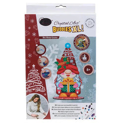 Mrs. Winter Gnome Buddies XL Crystal Art Decoration Kit Craft Buddy (ONLINE ORDER ONLY)