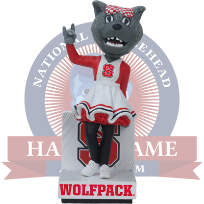 Ms. Wuf NC State Wolfpack Mascot Bobblehead (ONLINE ORDER ONLY)