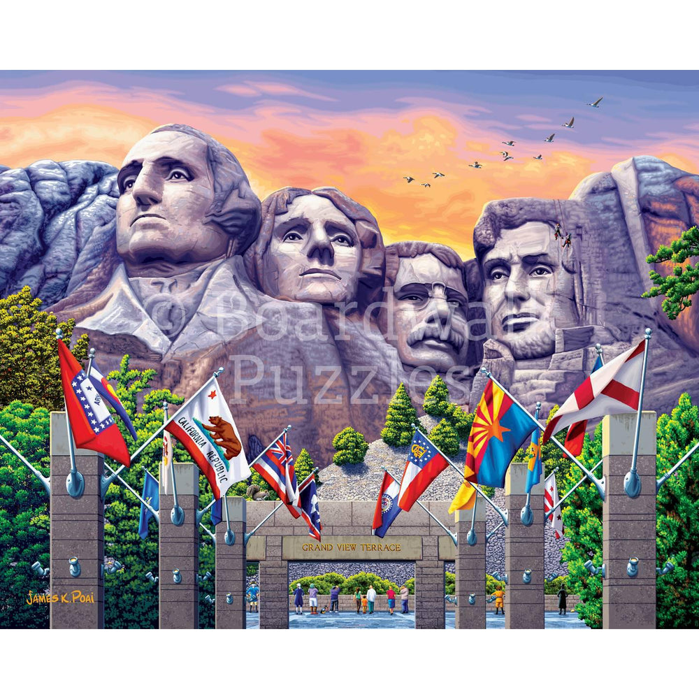 Mt. Rushmore 210 Piece Jigsaw Puzzle Boardwalk (ONLINE ORDER ONLY)