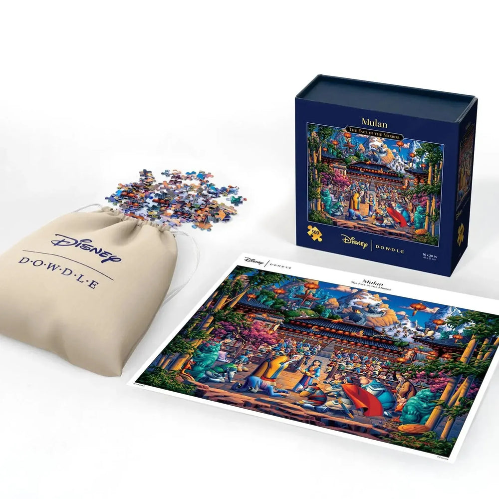 Mulan The Face in the Mirror 500 Piece Jigsaw Puzzle Disney x Dowdle (ONLINE ORDER ONLY)