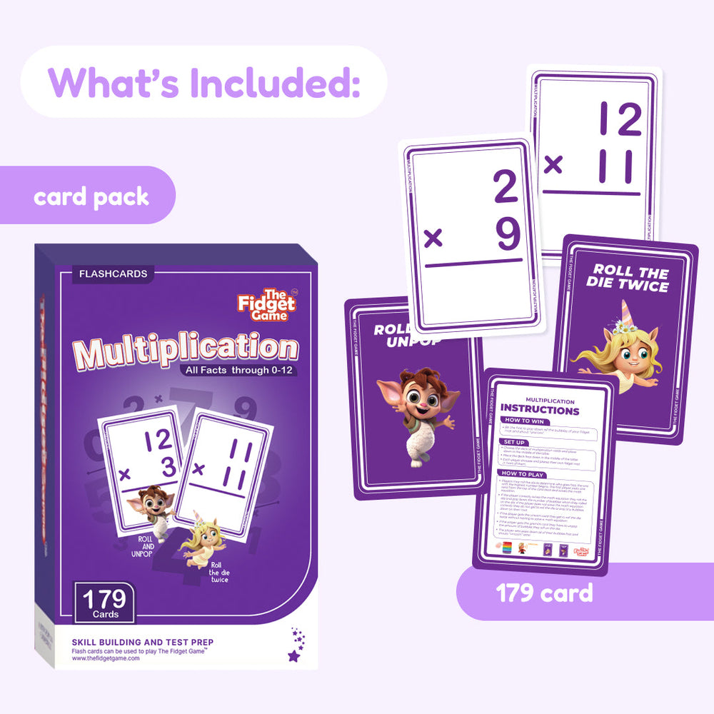 Multiplication Card Pack (Online Order Only)