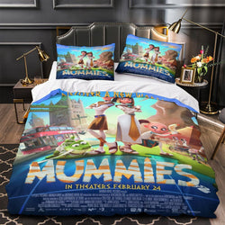Mummies Bedding Set Pattern Quilt Cover Room Decoration (Online Order Only)