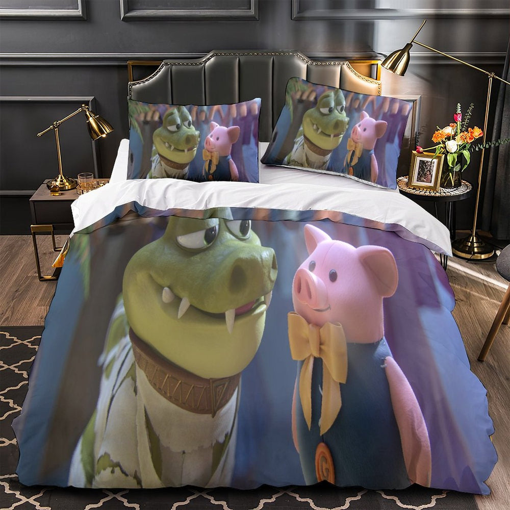 Mummies Bedding Set Pattern Quilt Cover Room Decoration (Online Order Only)