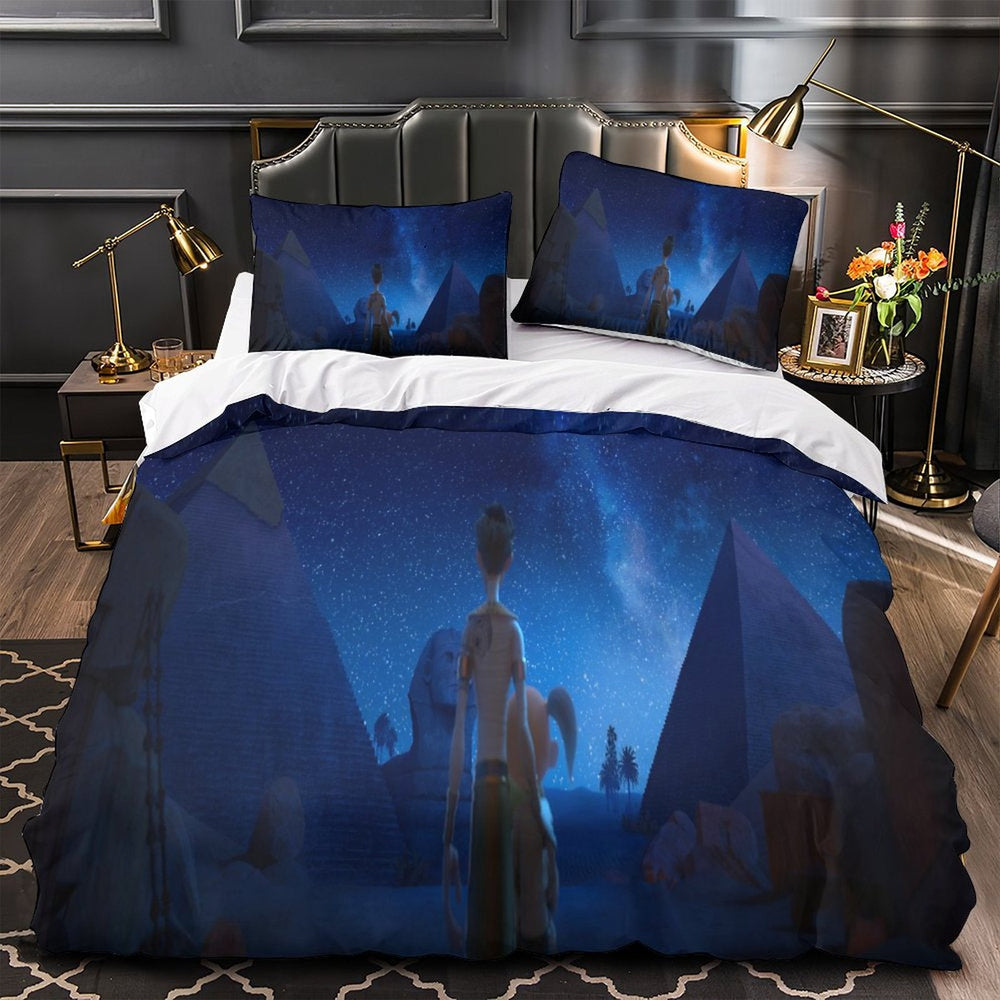 Mummies Bedding Set Pattern Quilt Cover Room Decoration (Online Order Only)