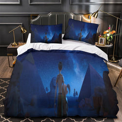 Mummies Bedding Set Pattern Quilt Cover Room Decoration (Online Order Only)