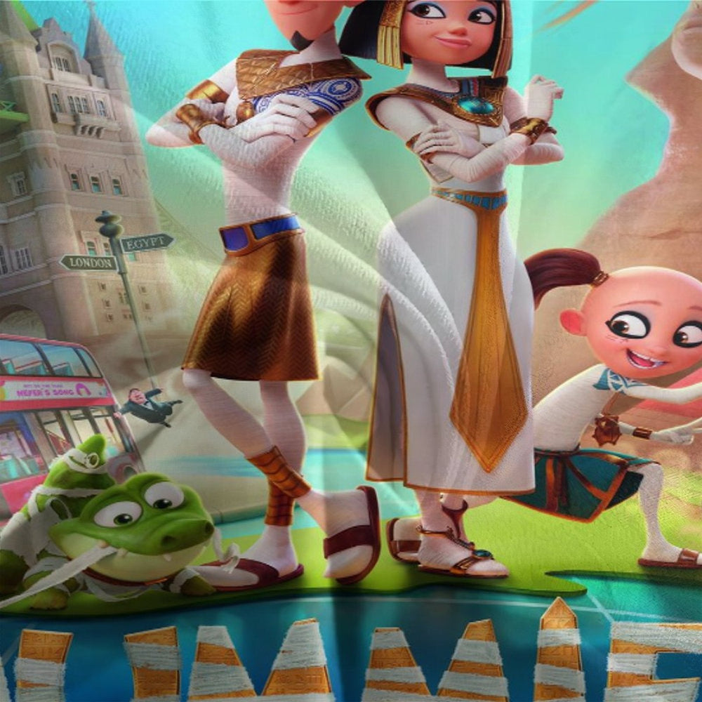 Mummies Bedding Set Pattern Quilt Cover Room Decoration (Online Order Only)