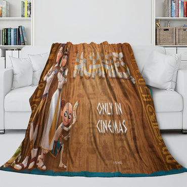 Mummies Blanket Flannel Fleece Throw Room Decoration (Online Order Only)
